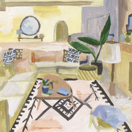 Framed Sunshine Inside III Print