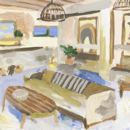 Framed Sunshine Inside IV Print