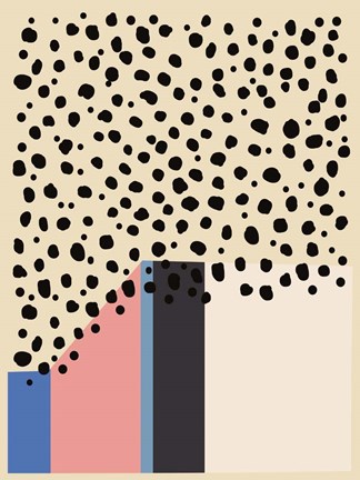 Framed Color Studies I Print