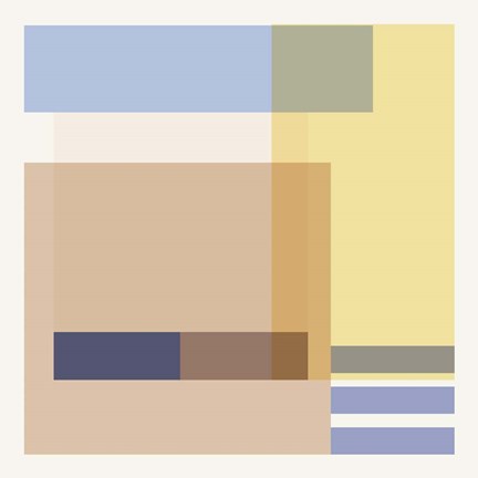 Framed Hazy Days II Print