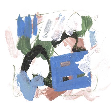 Framed Sea Square I Print