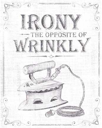 Framed Laundry Today II Print