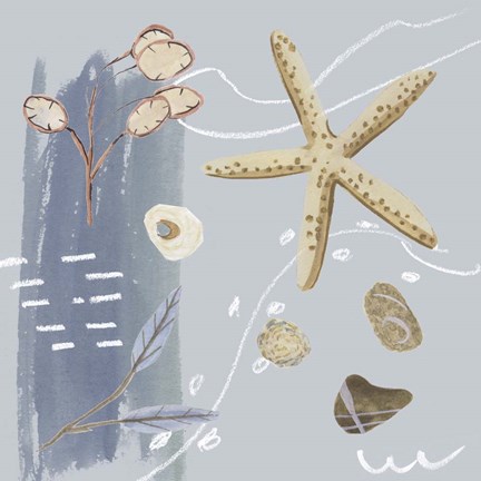 Framed Deep Sea III Print