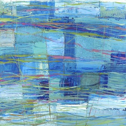 Framed Monocromo Oceano Print