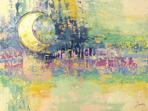 Framed Riflessi di Luna Print