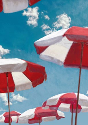 Framed Beach Life II Print