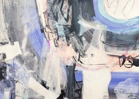 Framed Un Vortice di Pensieri Print