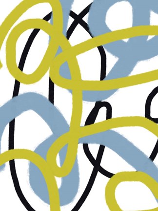 Framed Scribble No. 3 Print