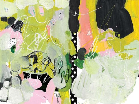 Framed Mustard Fields In Style Print