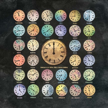 Framed There is a Time for Everything Print