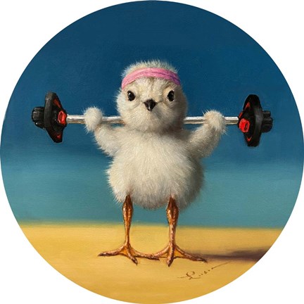 Framed Feather Weight Two Print