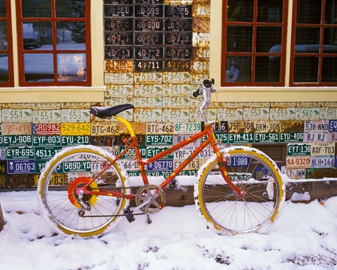 Framed CB Bike Print