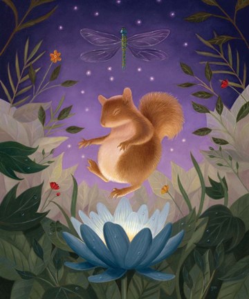 Framed Ascension in Twilight Print