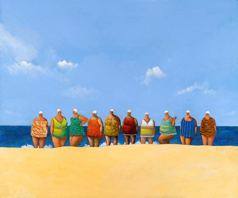 Framed My Ten Aunts Print