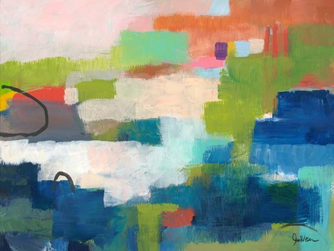 Framed Colorfield No. 7 Print