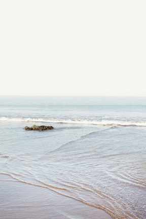 Framed White Oceans 65 Print