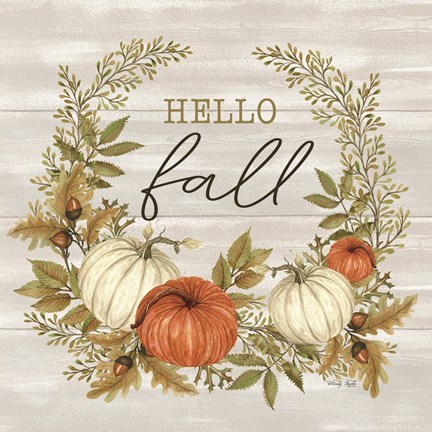 Framed Hello Fall Print
