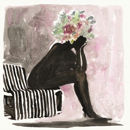 Framed Balanced on Beauty 1 Print