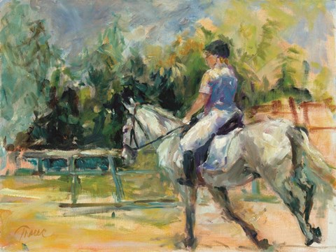 Framed Riding High Print