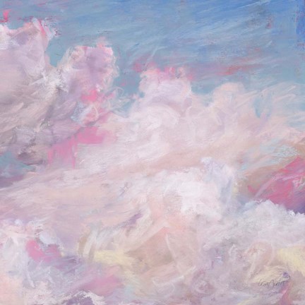 Framed Daydream Pink 02 Print