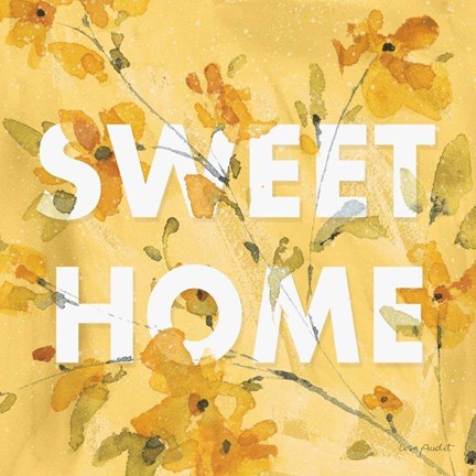 Framed Happy Yellow 16A Print