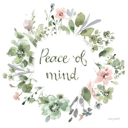 Framed Inner Garden 09 Print