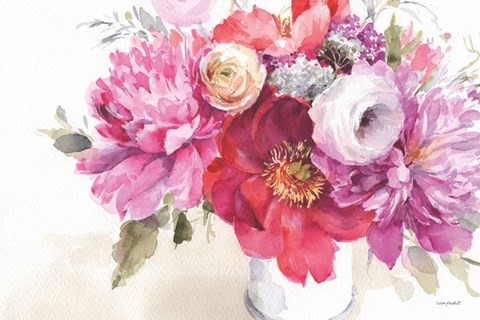 Framed Obviously Pink 01A Print