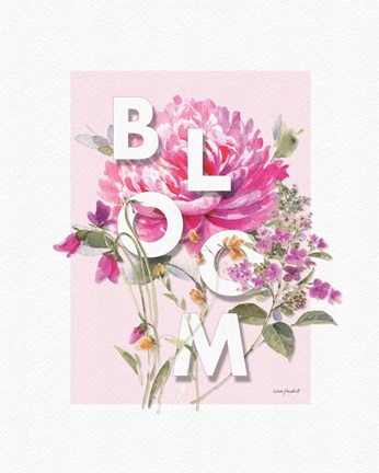 Framed Obviously Pink 09A Print