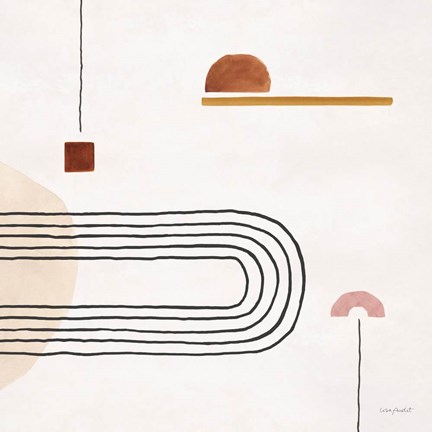 Framed Sierra Abstract 06 Print