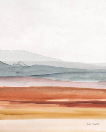 Framed Sierra Hills 03 Print