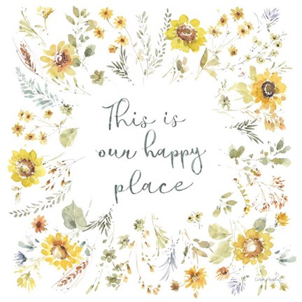 Framed Sunflowers Forever 11 Print