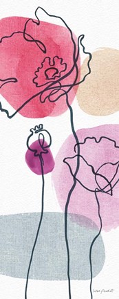 Framed Think Pink 05A Print