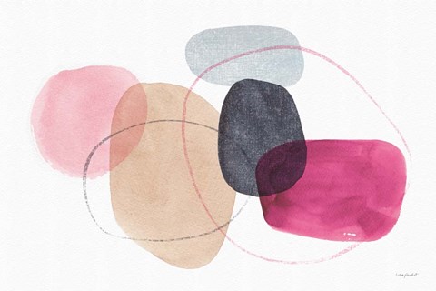 Framed Think Pink 09A Print