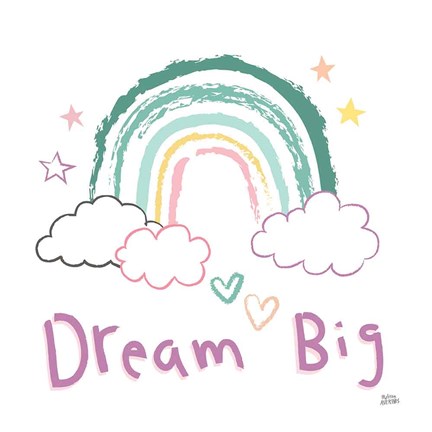 Framed Rainbow Dream VII Print