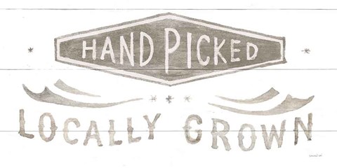 Framed Homegrown Summer Sign II Print