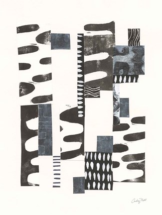 Framed Overlap I Print