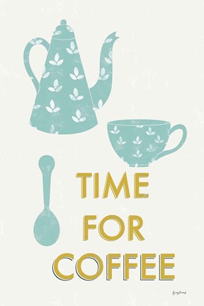 Framed Retro Kitchen Coffee III Print