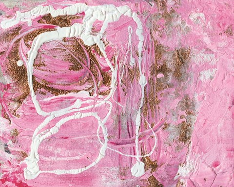 Framed Pink Phoenix Print