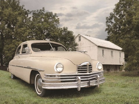 Framed 1950 Packard Print