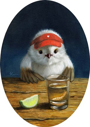 Framed Birdie Shot II Print