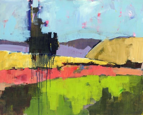 Framed Untitled Landscape Print