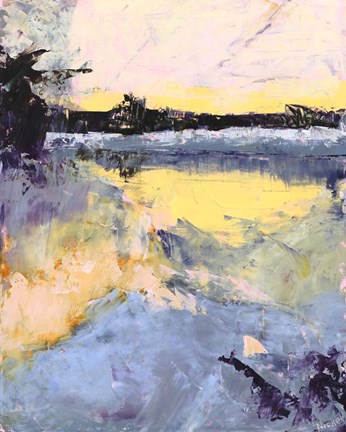 Framed Winter Blues Print