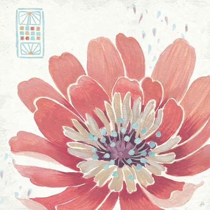 Framed Happy Meadow IX Print