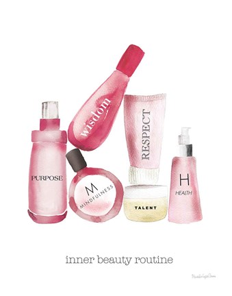 Framed Inner Beauty III Print