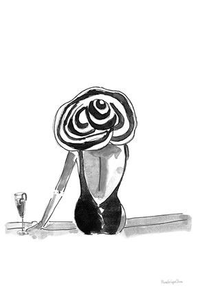 Framed By the Pool Print