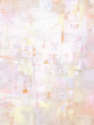 Framed Soft Serenade Blush Print