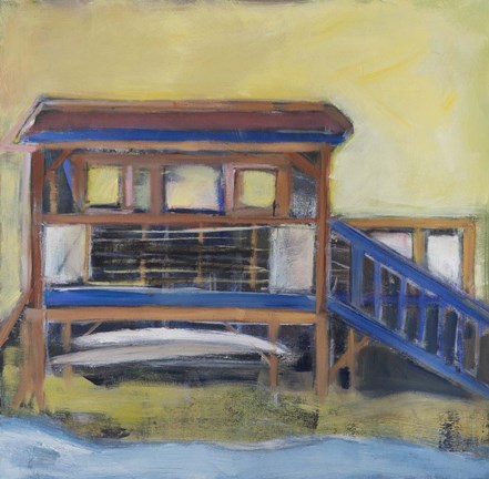 Framed Boathouse Print