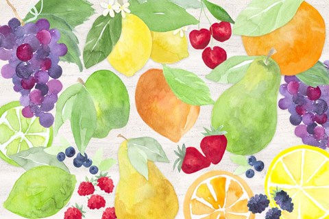 Framed Life is Sweet landscape I Print