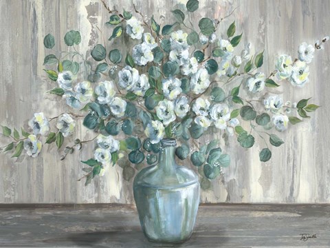 Framed Apple Blossom Jug Print