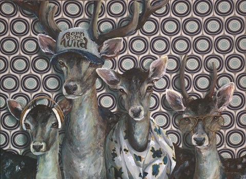 Framed Born to be Wild Print